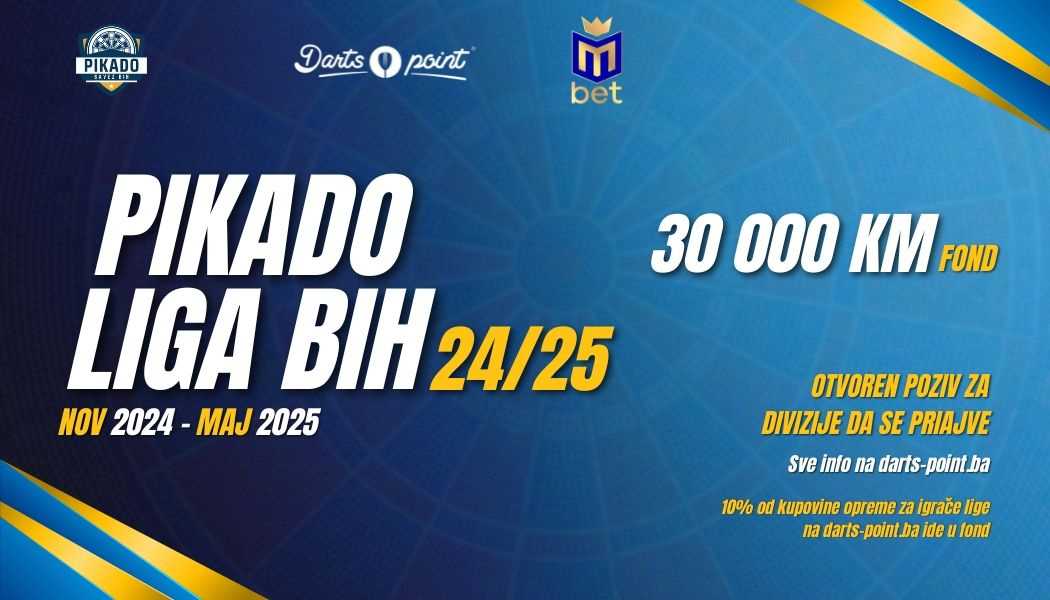 Pikado Liga BiH 2024/25: Poziv za Nove Divizije, Veće Nagrade i Sve Informacije!
