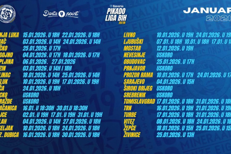Najava - Januar 2026 - Bavaria Pikado liga BIH