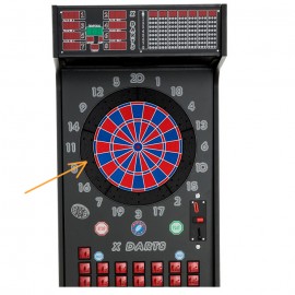 Segment crni (okvir pikado mete KOMPLET) 