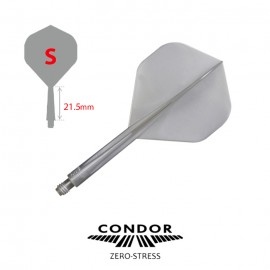 Condor Axe Metalic Standard S Srebrna pikado pera