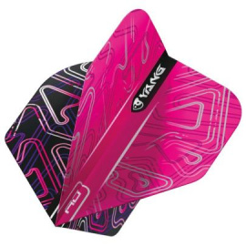 Black Pink Yin Yang pikado pera 