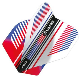 Red Blue Yin Yang pikado pera 6921