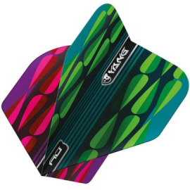 Pink Green Yin Yang Flights
