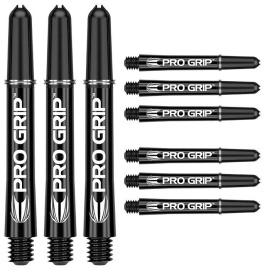 Pro grip Crni dart shafts short plus 9 pcs