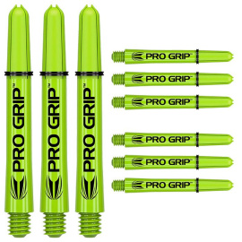 Pro grip Lime Green pikado nastavci srednji 9 komada
