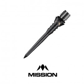 Titan Pro Titanium Black 26mm Grooved pikado špice