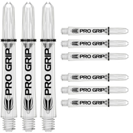 Pro grip Prozirni pikado nastavci midi 9 komada