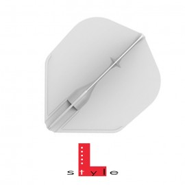 L-style L3 Champagne dart flights white