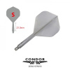 Condor Axe Metalic Standard S Srebrna pikado pera