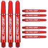 Pro grip Crveni dart shafts short 9 pcs