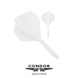 Condor Axe Standard M dart flights white