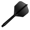 K-Flex Shape NO6 medium dart flights Black